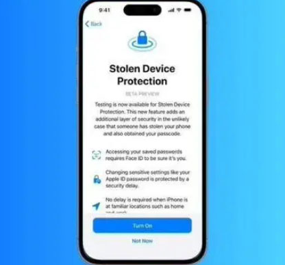 乐至苹果授权维修店分享被盗设备保护功能开启方法 