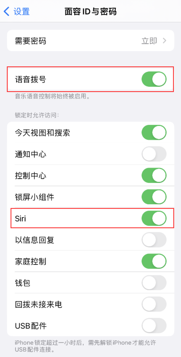 乐至苹果维修网点分享不解锁 iPhone 的情况下通过 Siri 拨打电话的方法 